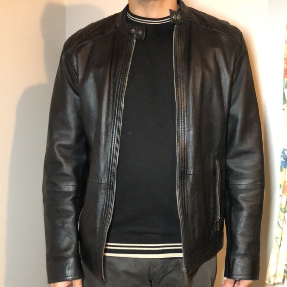 Black leather Jacket - Picture 2 of 2